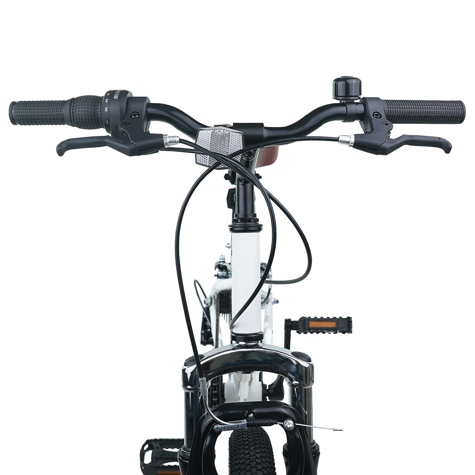 Kids Mountain Bike 20 Inch 6-Speed Ages 5-8 White