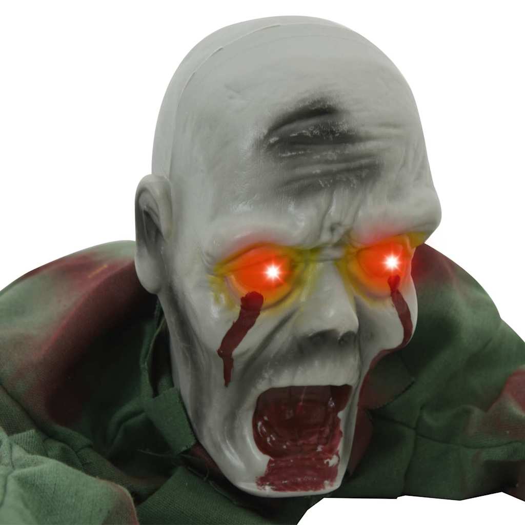 Helovino dekoracija zombis SPOOKA Žalia 110 x 50 x 21 cm