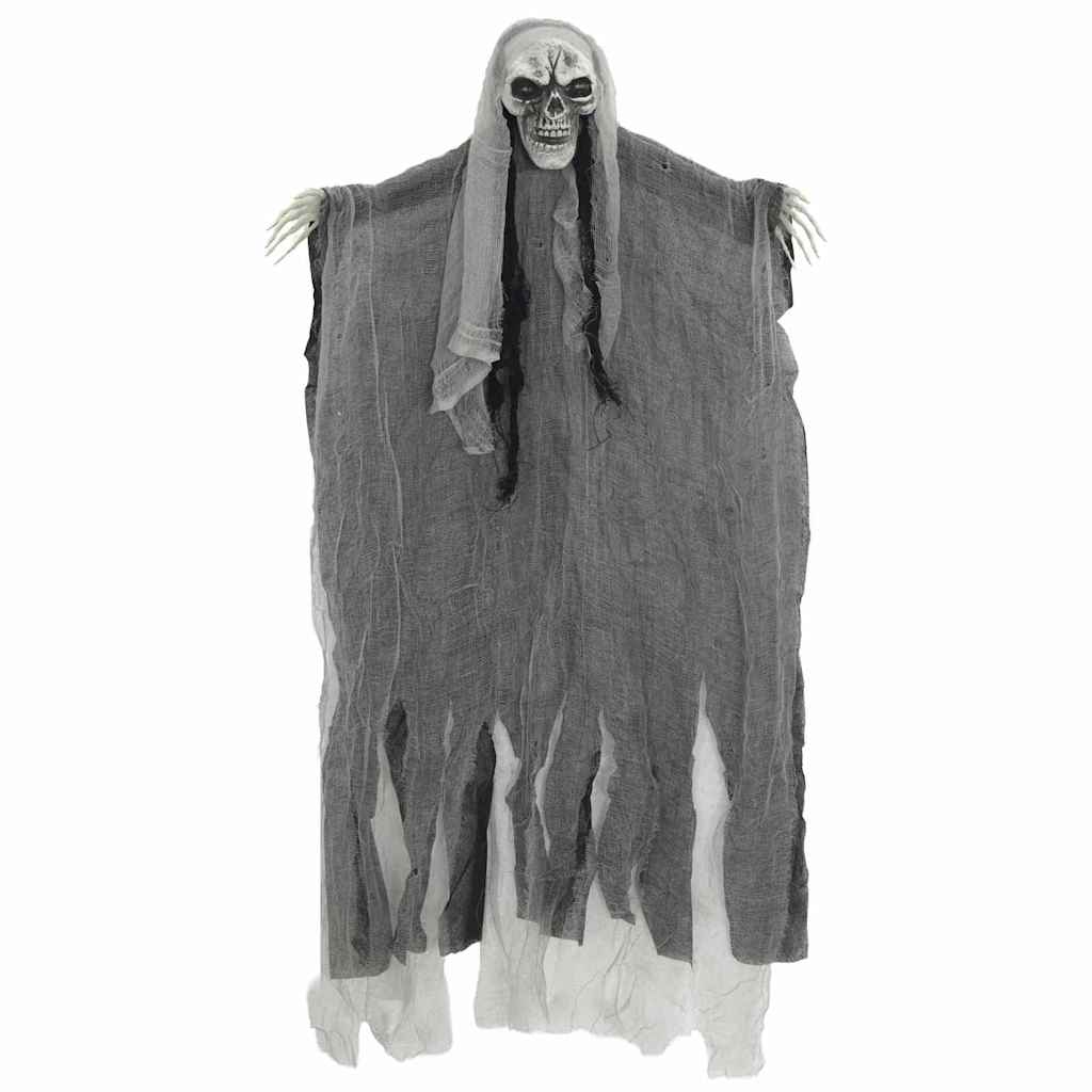 Helovino Kabančios Ghost 3 vnt. Juoda 66 x 110 cm Poliesteris