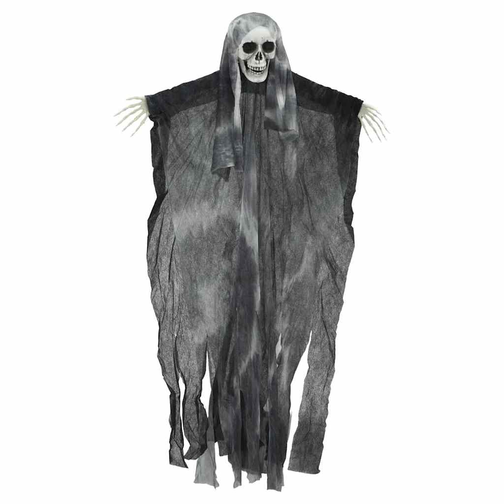 Helovino Kabančios Ghost 3 vnt. Juoda 66 x 110 cm Poliesteris