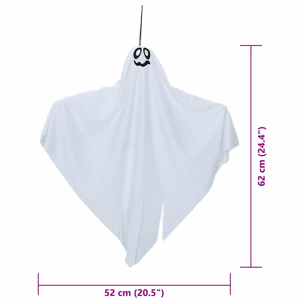 Helovino Kabančios Ghost 3 vnt. Balta 52 x 62 cm Poliesteris