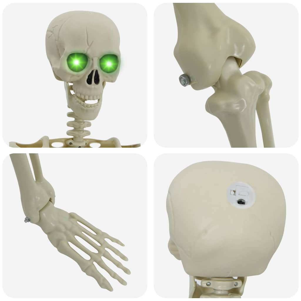 Helovino Skeleton Balta 155 x 38.5 cm Plastmasė