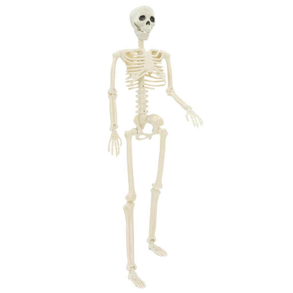 Helovino skeletas EVERGREEN SNOW, 2 vnt. Balta 85 cm.