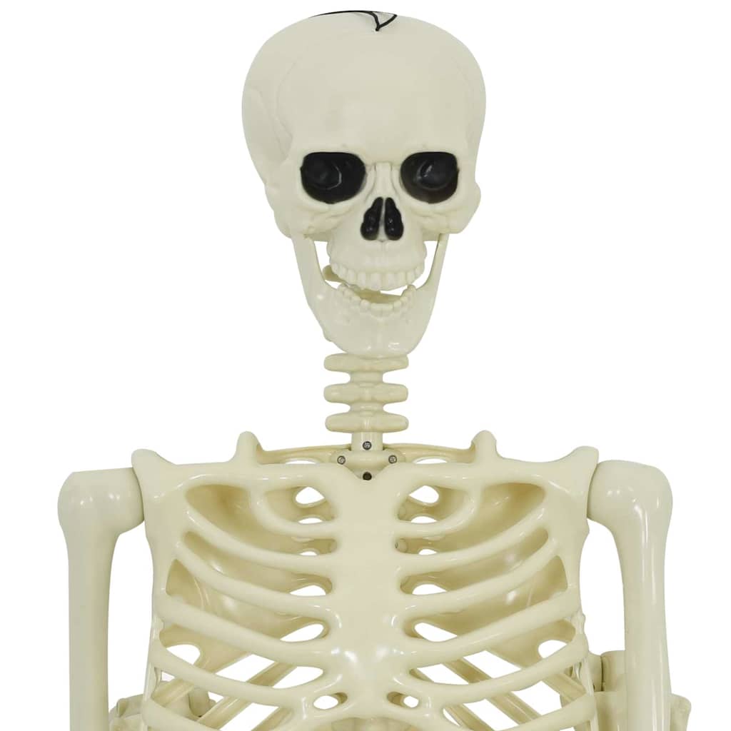 Halloween decoration - skeleton 2 pcs White Polypropylene