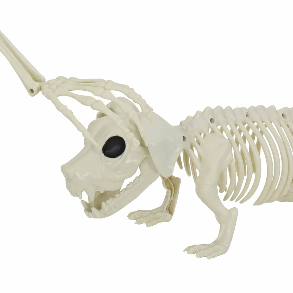 Halloween decoration - skeleton 2 pcs White Polypropylene
