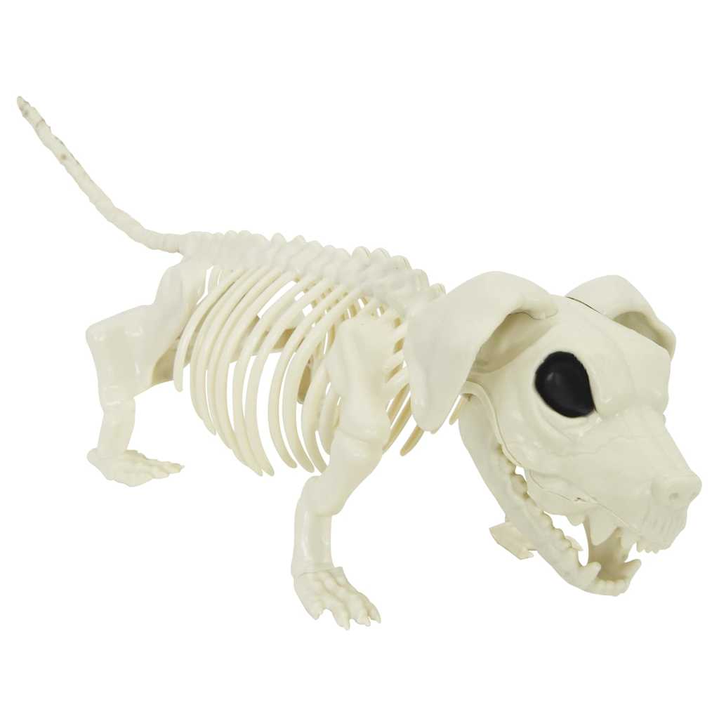 Halloween decoration - skeleton 2 pcs White Polypropylene