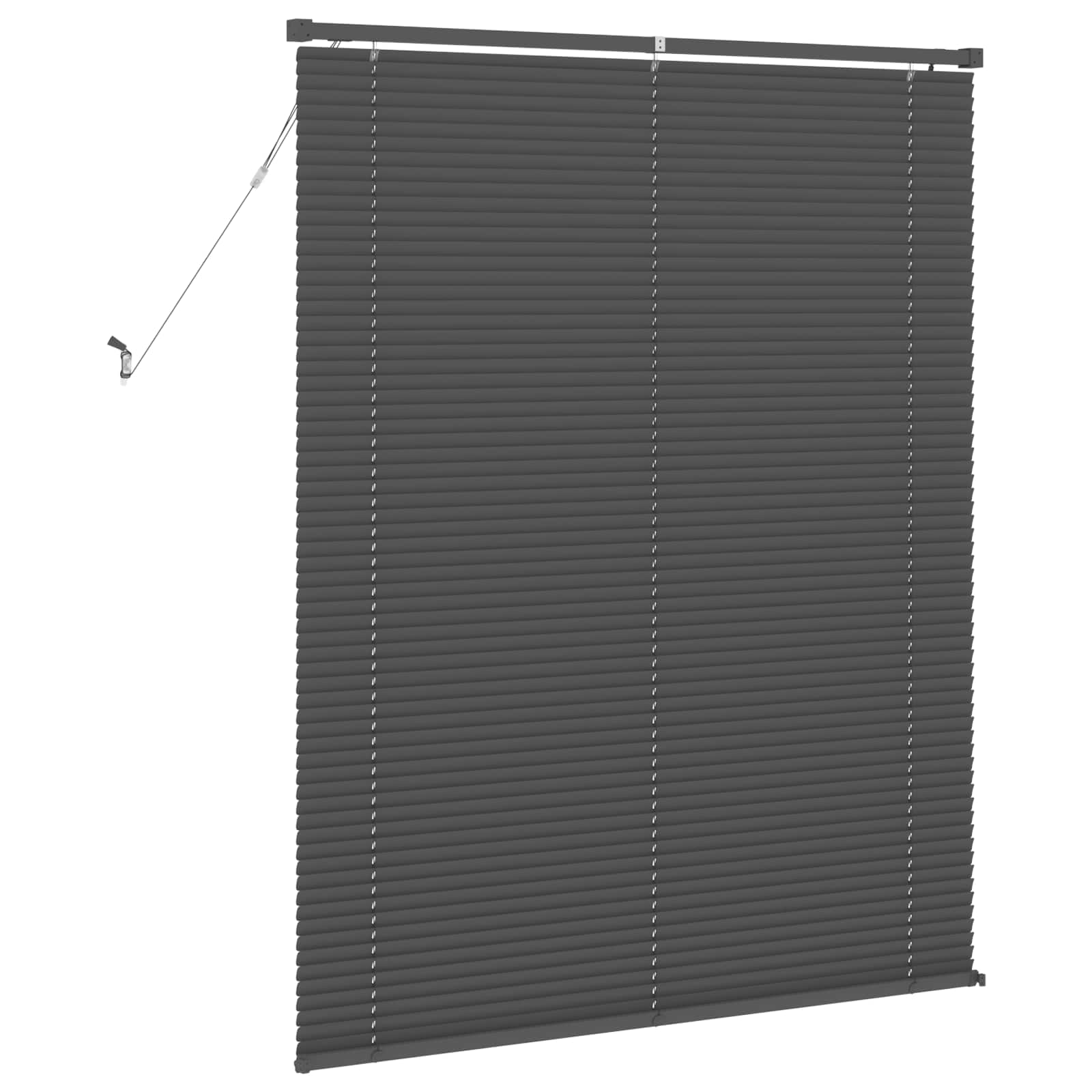 Venecijos žaliuzės Sidabrinė Pilka 150 x 120 cm PVC