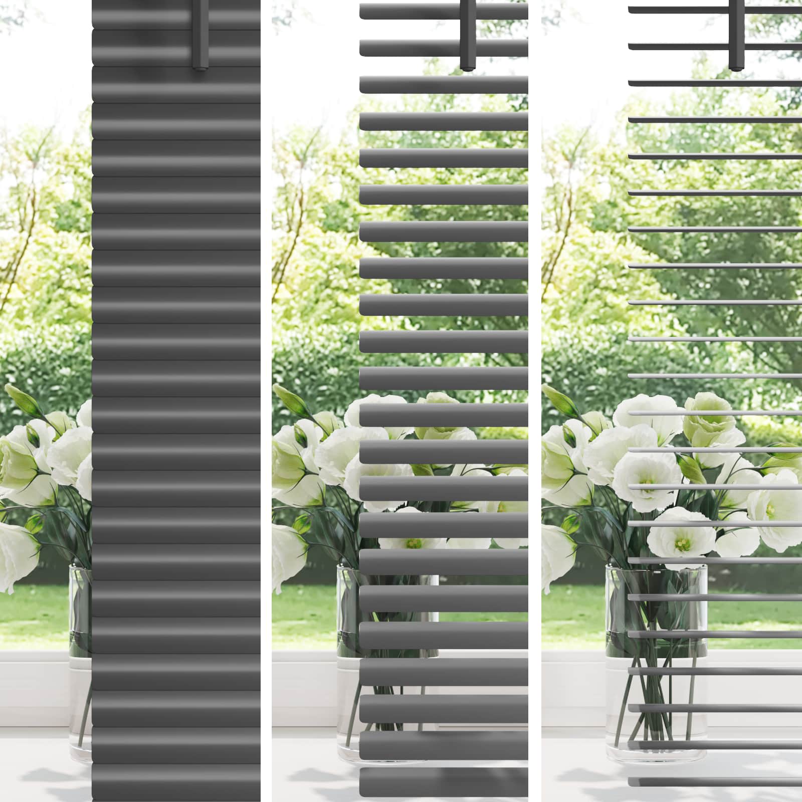 Venecijos žaliuzės Sidabrinė Pilka 213 x 80 cm PVC