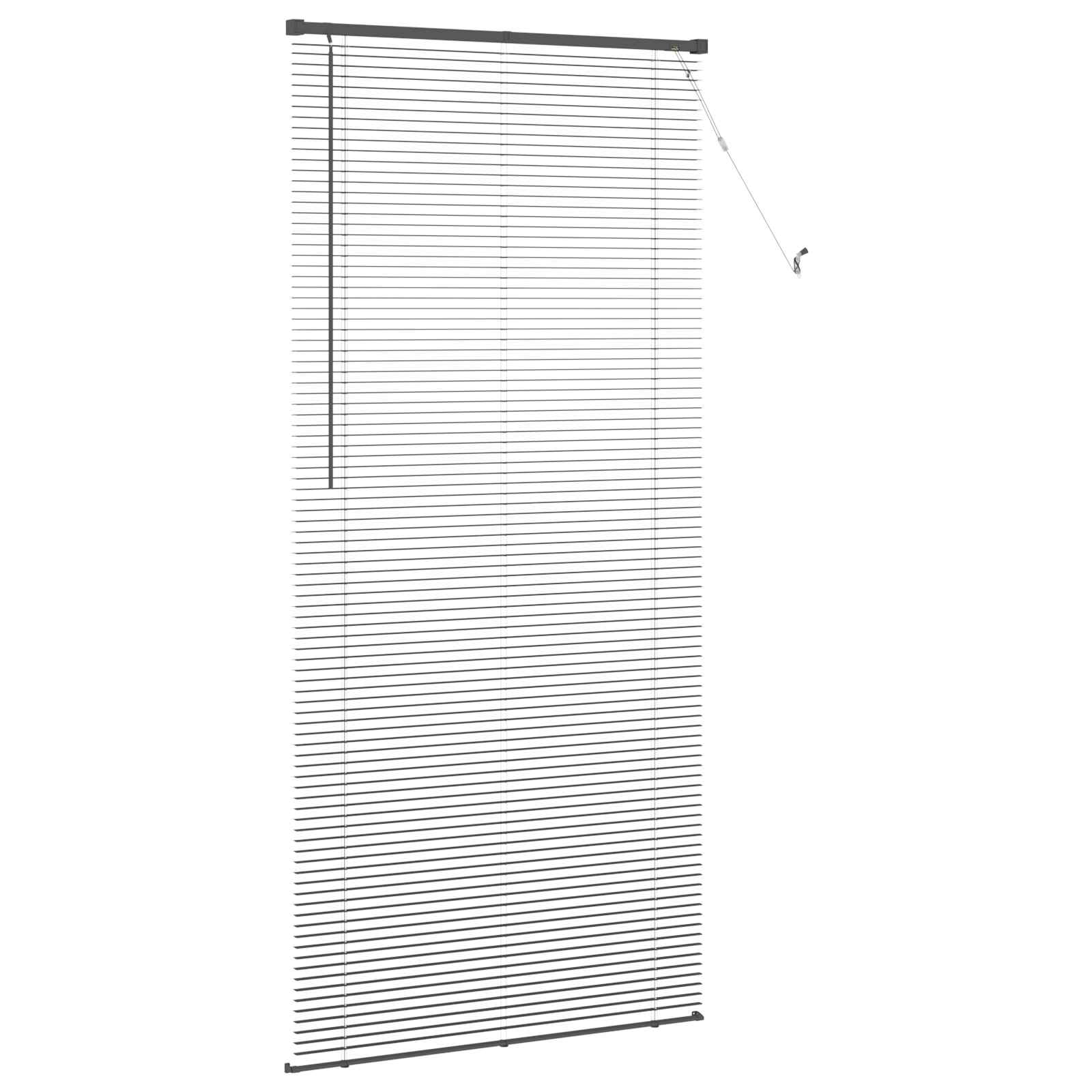 Venecijos žaliuzės Sidabrinė Pilka 213 x 80 cm PVC