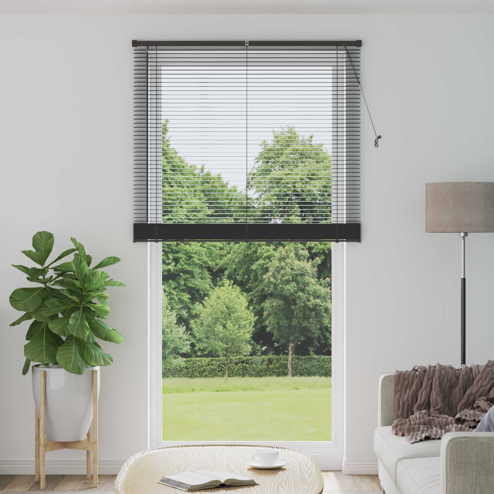 Venēcijas žalūzijas Sudrabaini pelēkas 213 x 110 cm PVC
