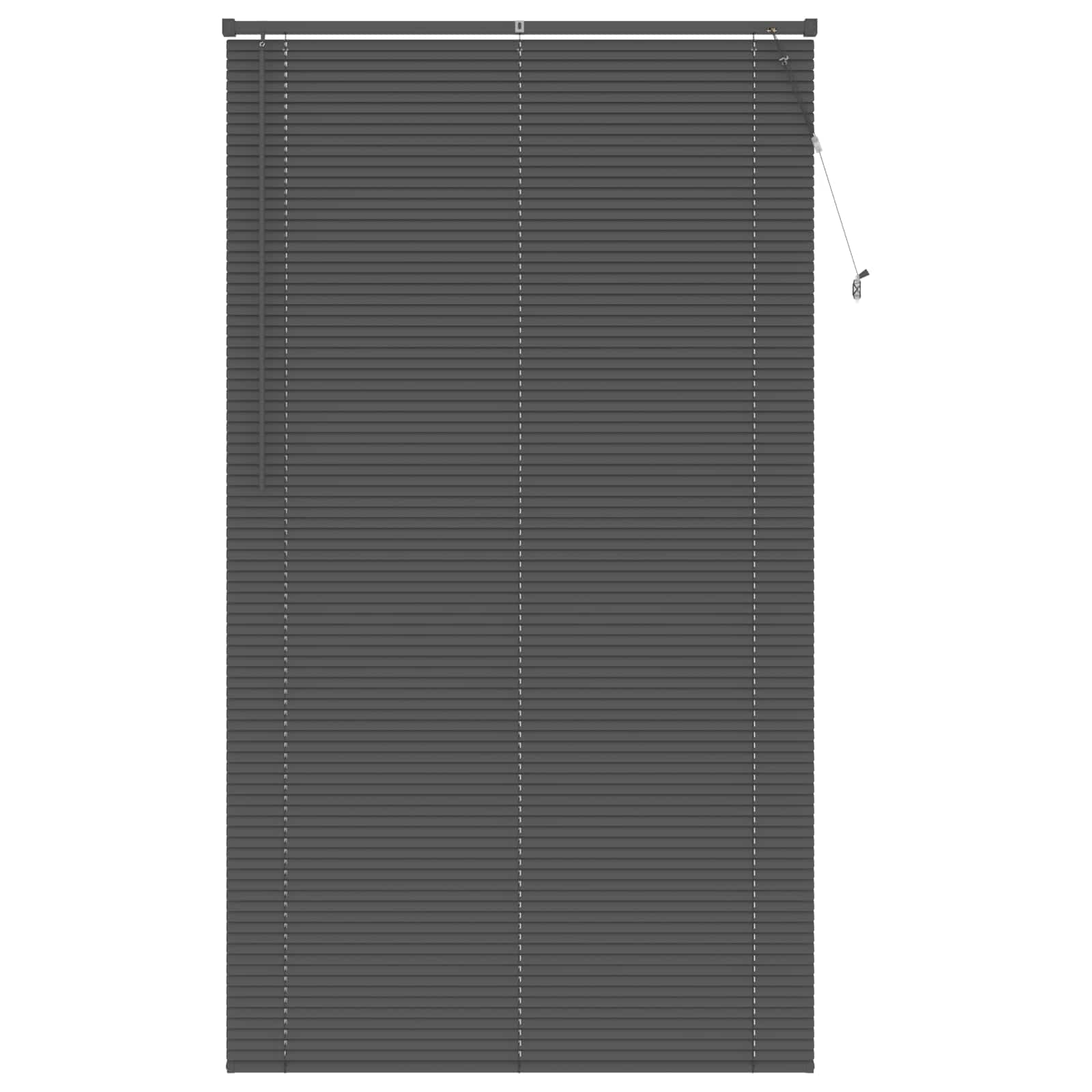 Venēcijas žalūzijas Sudrabaini pelēkas 213 x 110 cm PVC