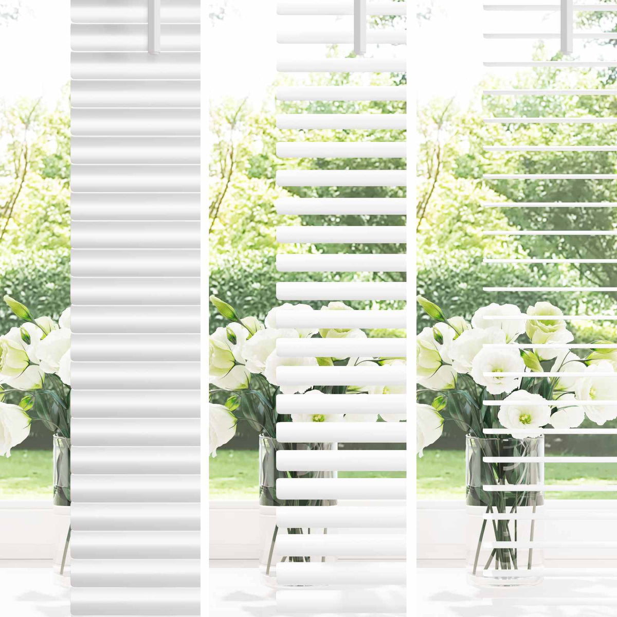 Venecijos žaliuzės Baltas 150 x 110 cm 25 mm PVC