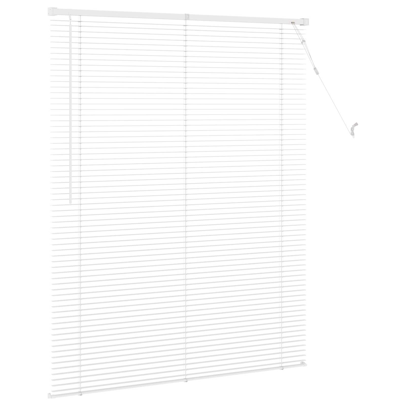 Venēcijas žalūzijas Regulējamas Baltas 150 x 120 cm PVC