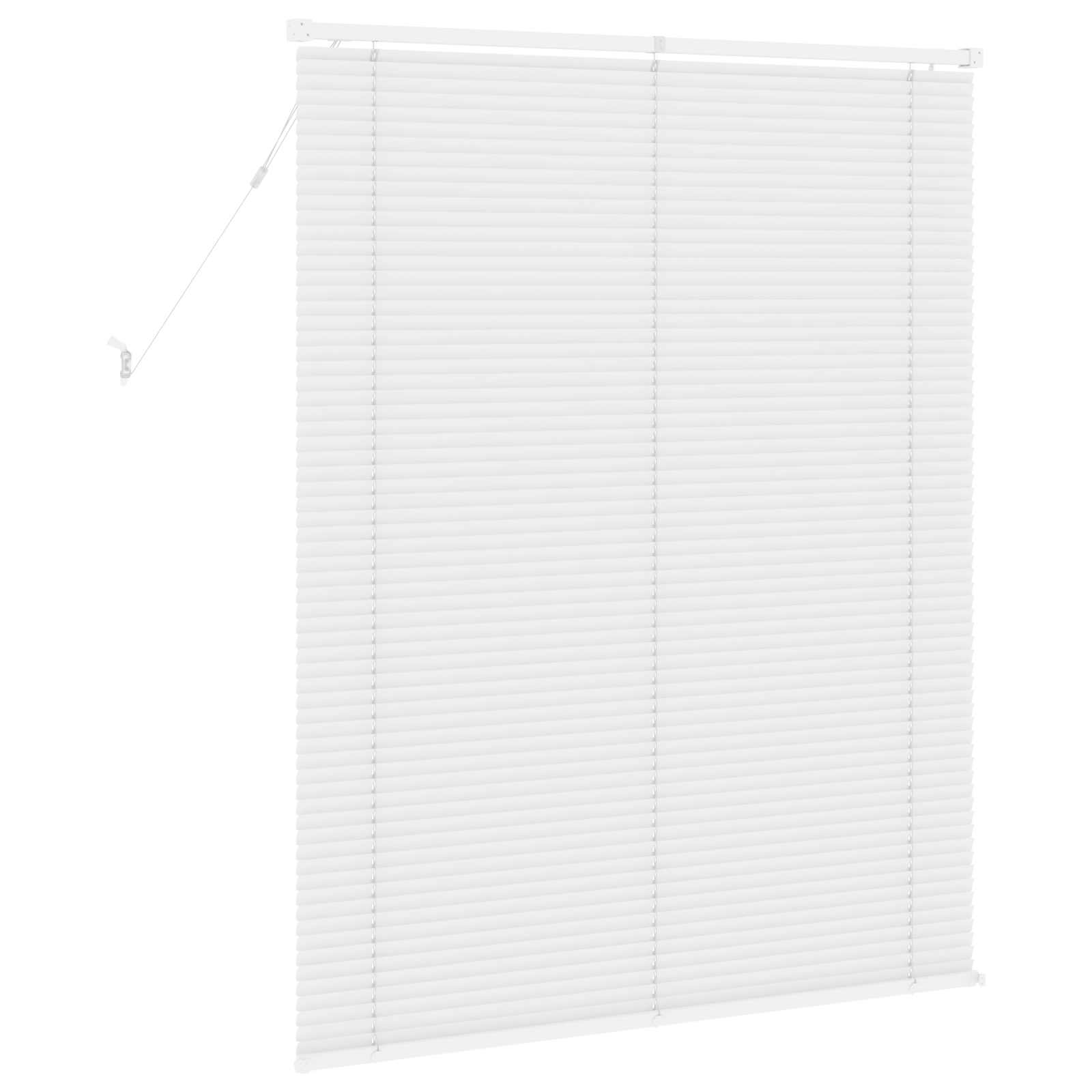 Venēcijas žalūzijas Regulējamas Baltas 150 x 120 cm PVC