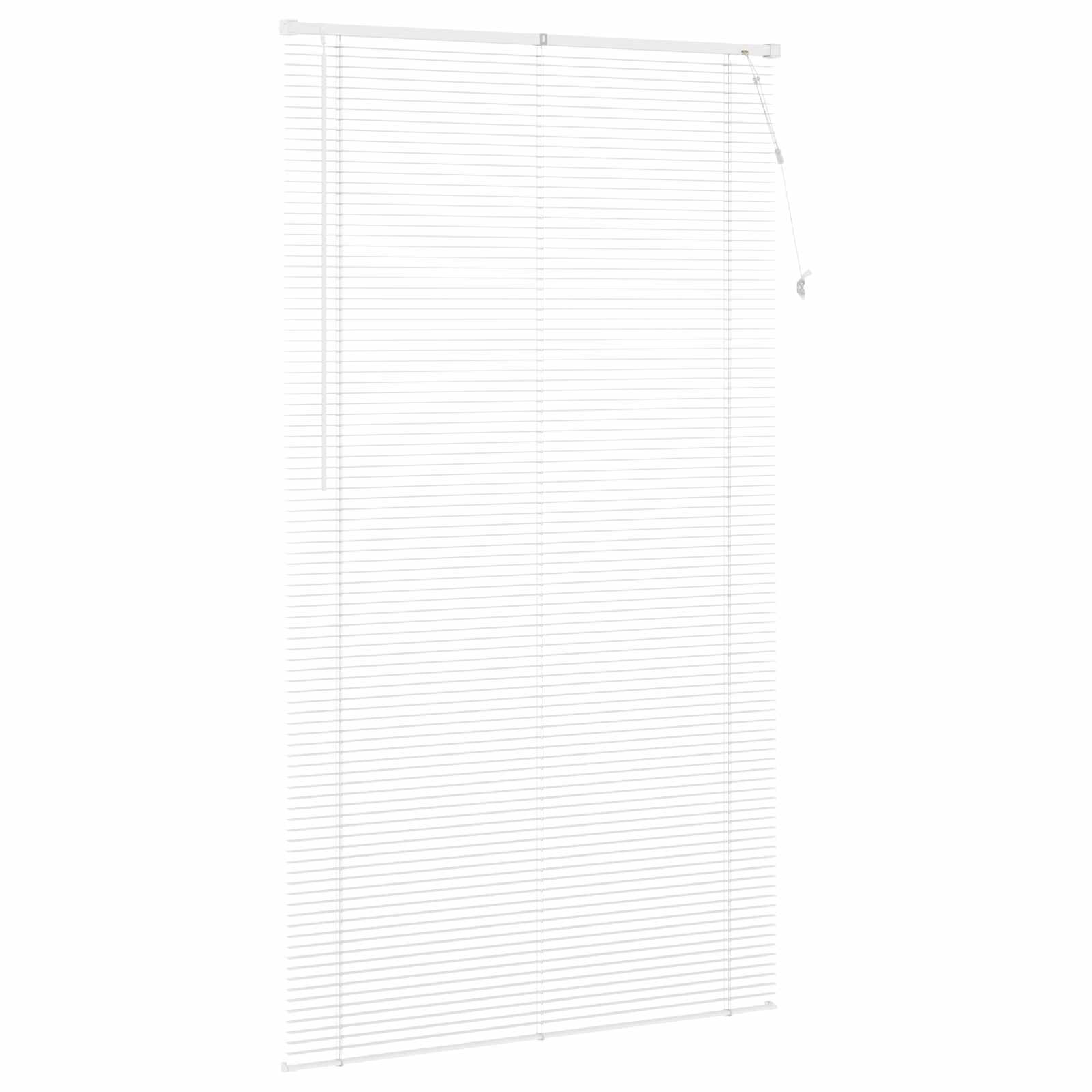Venetian Blinds Adjustable White 213 x 120 cm PVC