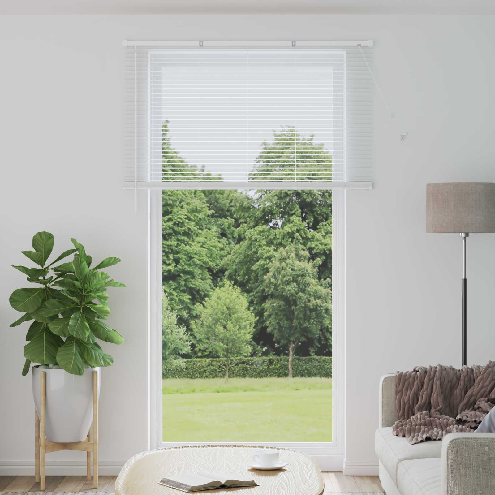 Venēcijas žalūzijas Regulējams Balta 213 x 150 cm PVC