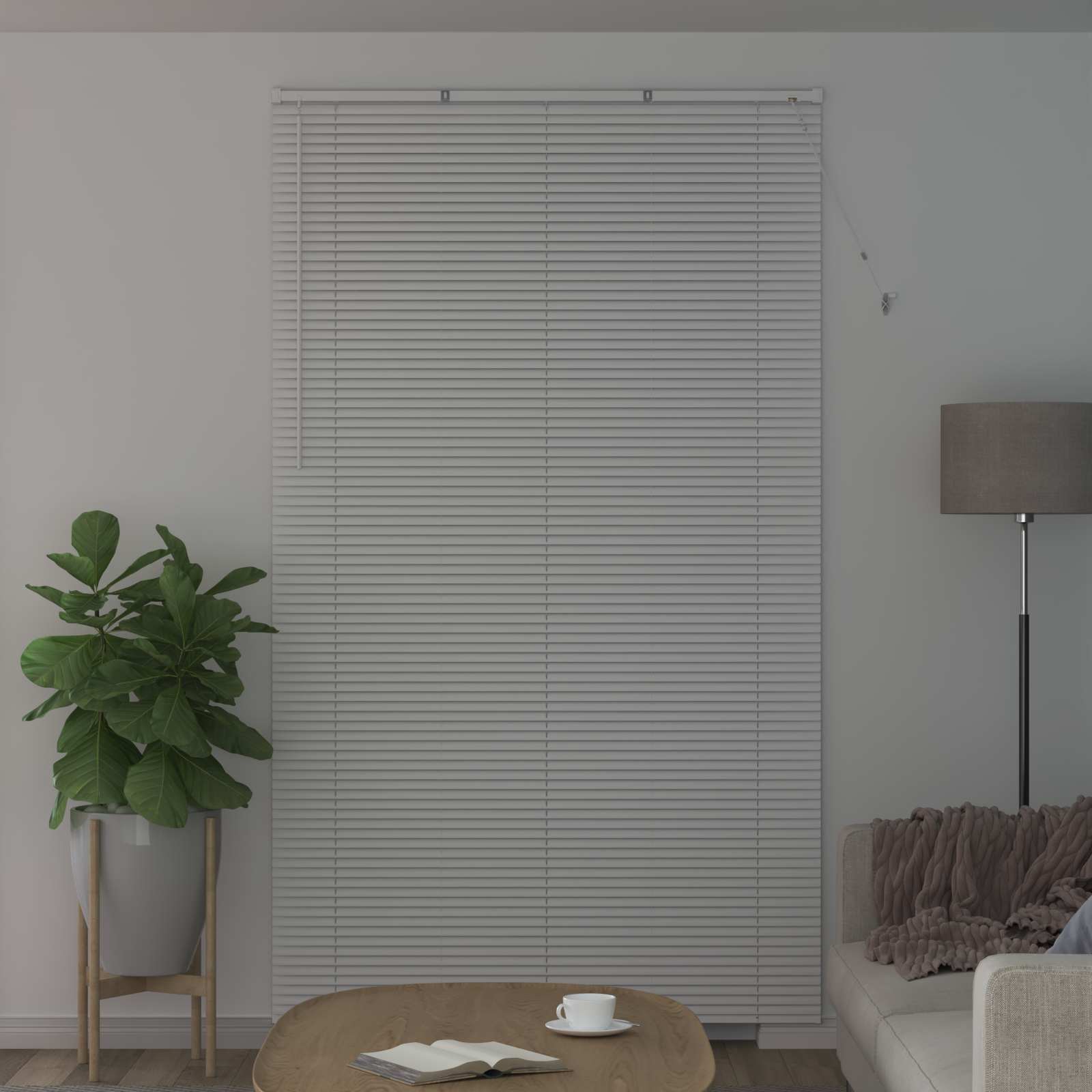 Venēcijas žalūzijas Regulējams Balta 213 x 150 cm PVC