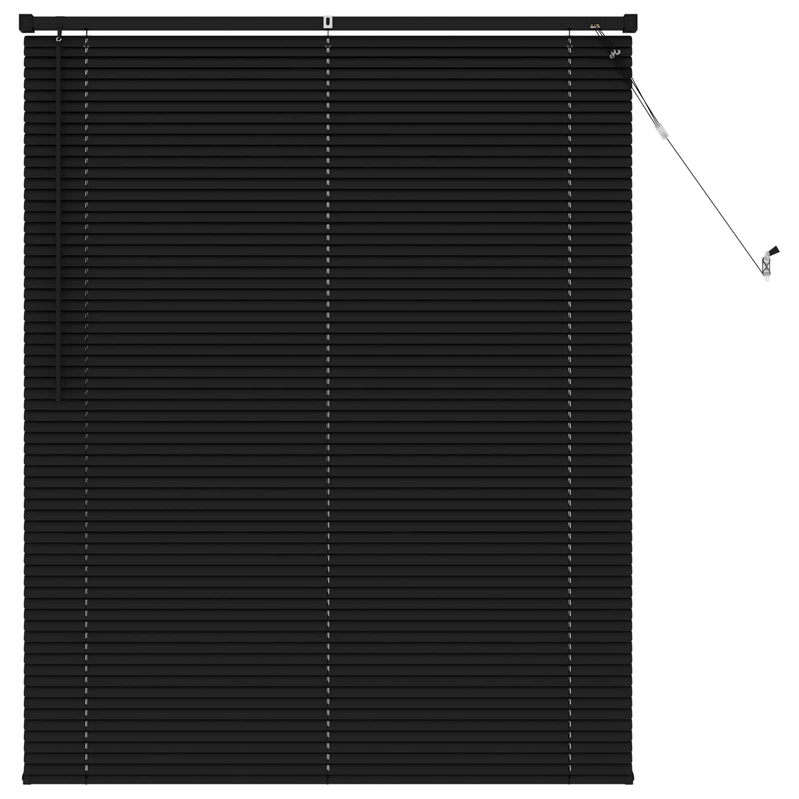Venēcijas žalūzijas Regulējams Melns 150 x 120 cm PVC