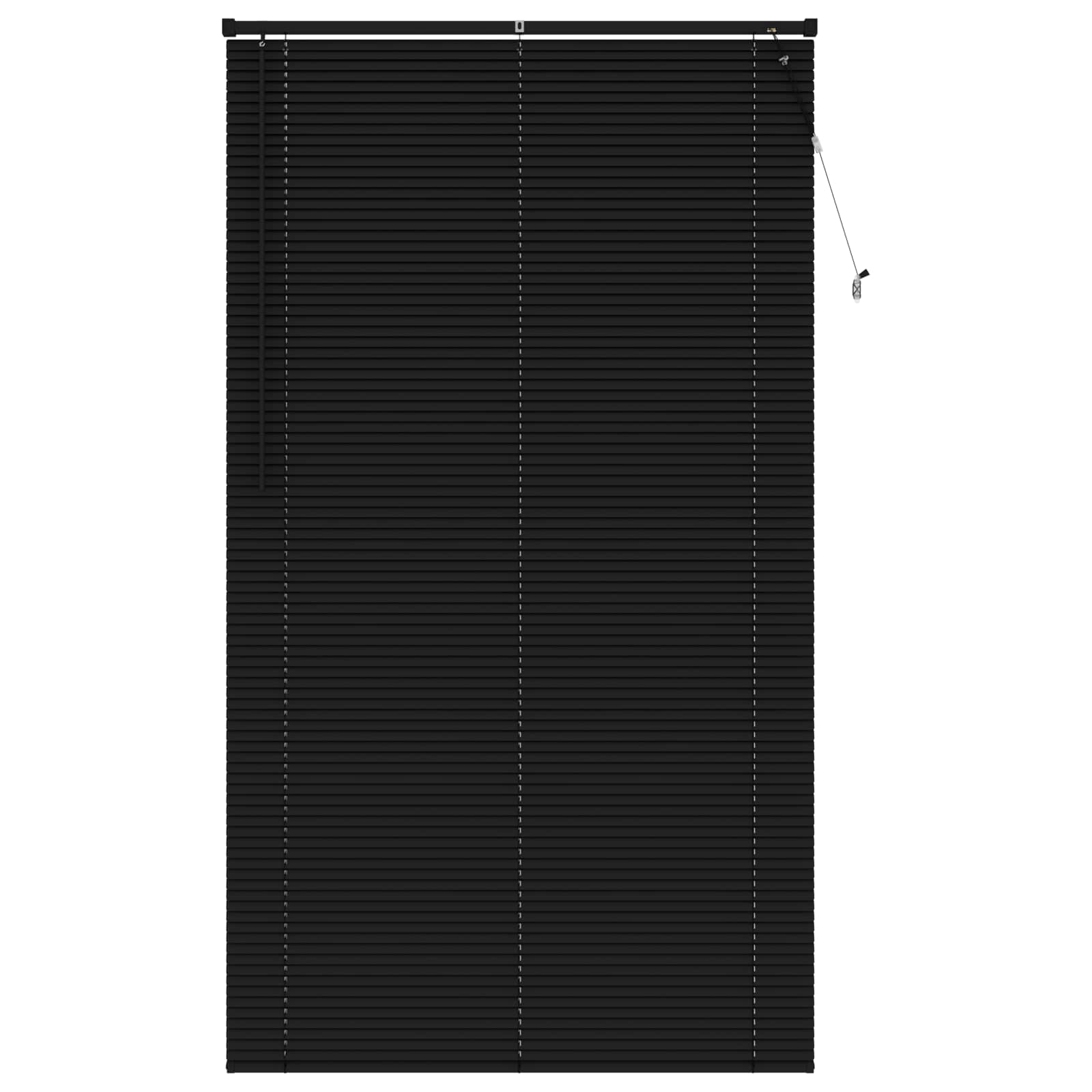Venēcijas žalūzijas Regulējams Melnas 213 x 120 cm PVC