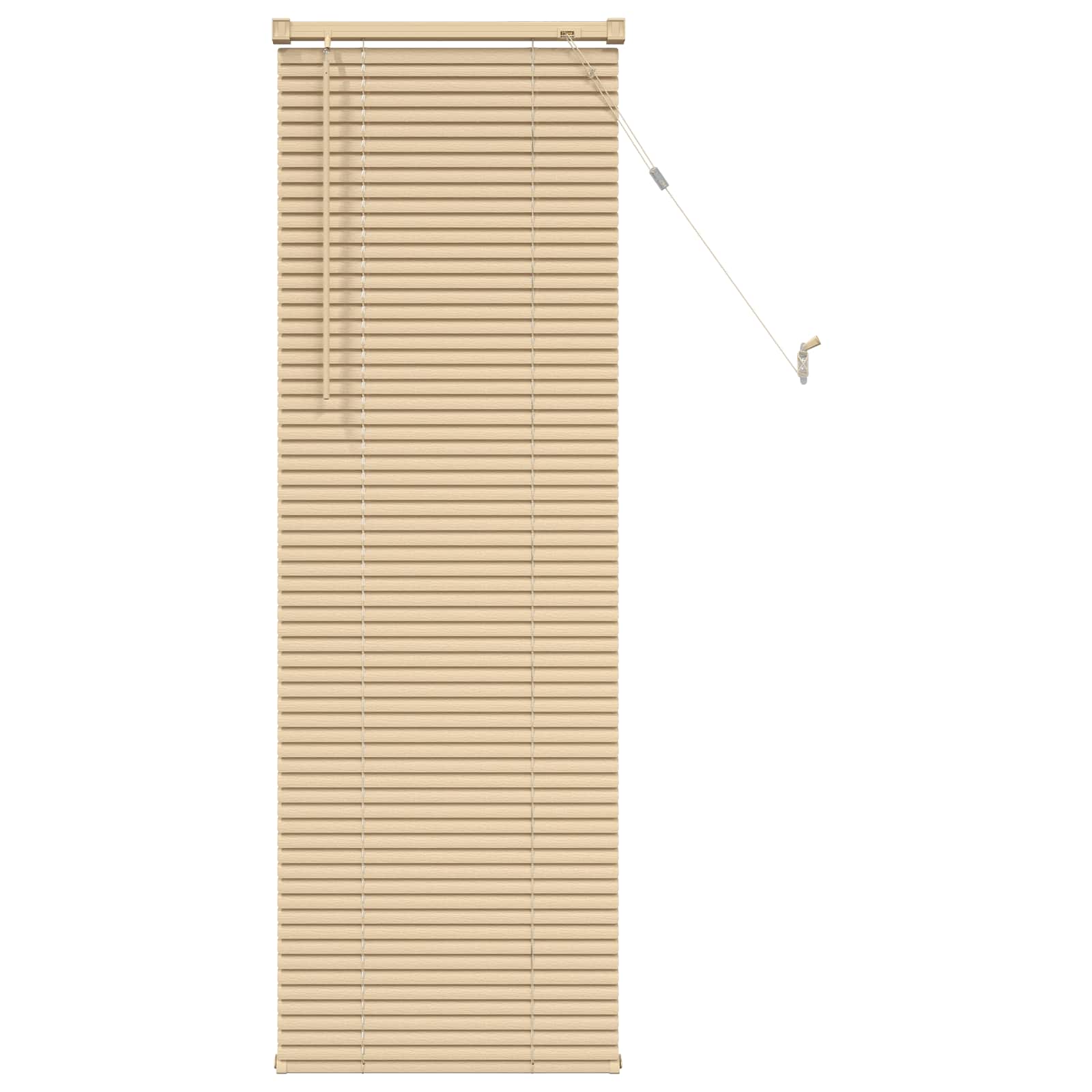 Venecijos žaliuzės Šviesiai ruda su raštu 150 x 60 cm 25 mm PVC