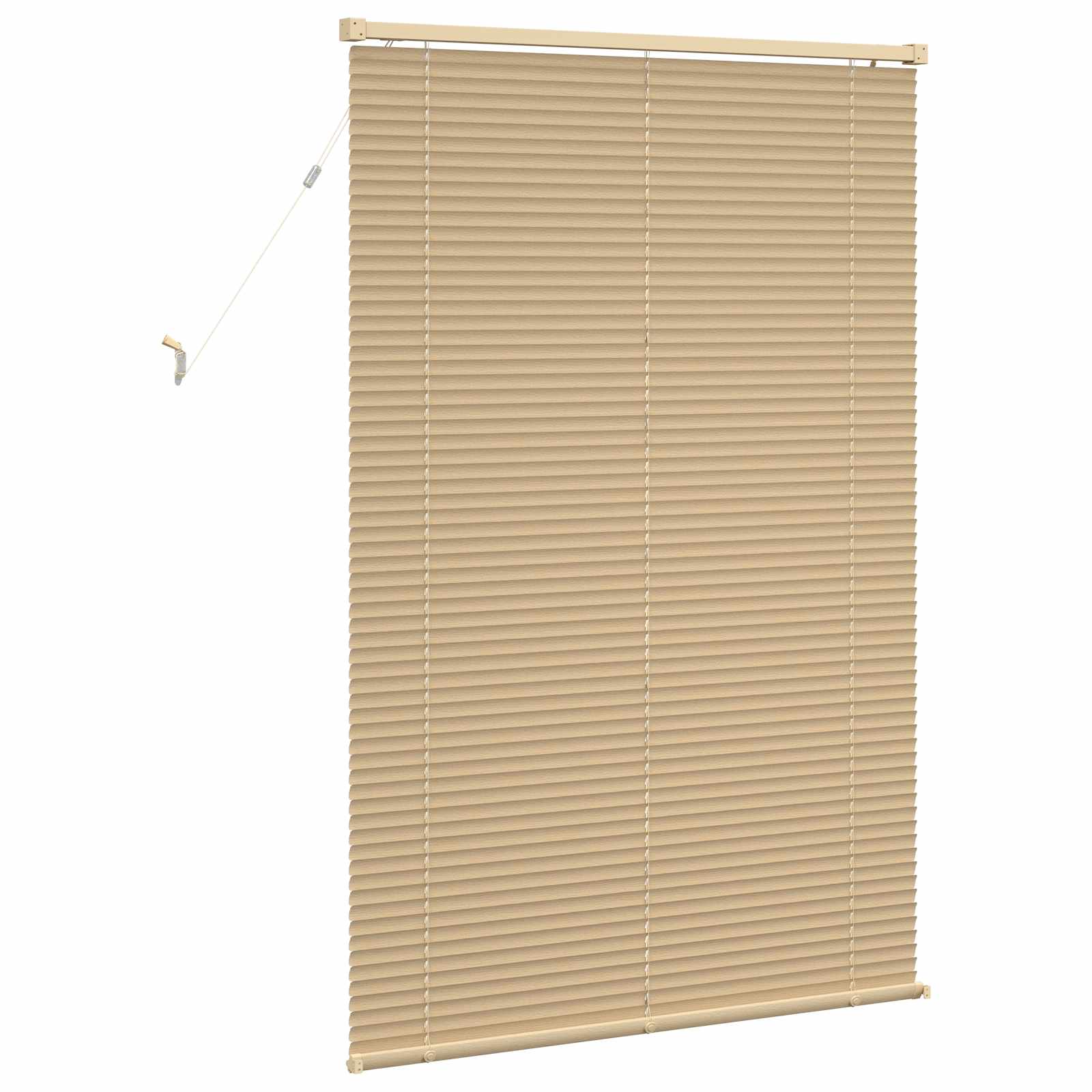 Venecijos žaliuzės Šviesiai ruda su raštu 150 x 80 cm PVC