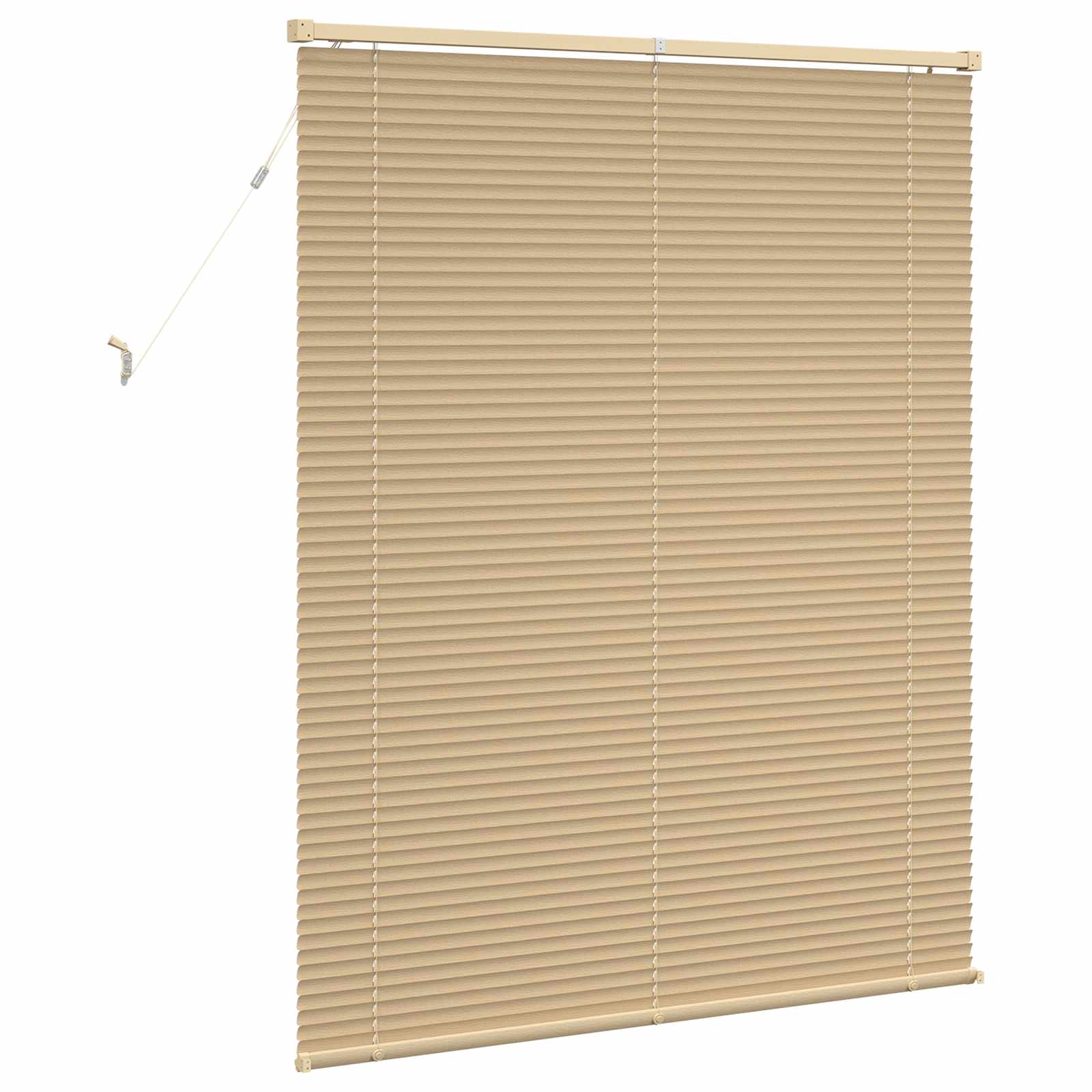 Venetian blinds Light brown with pattern 150 x 120 cm PVC