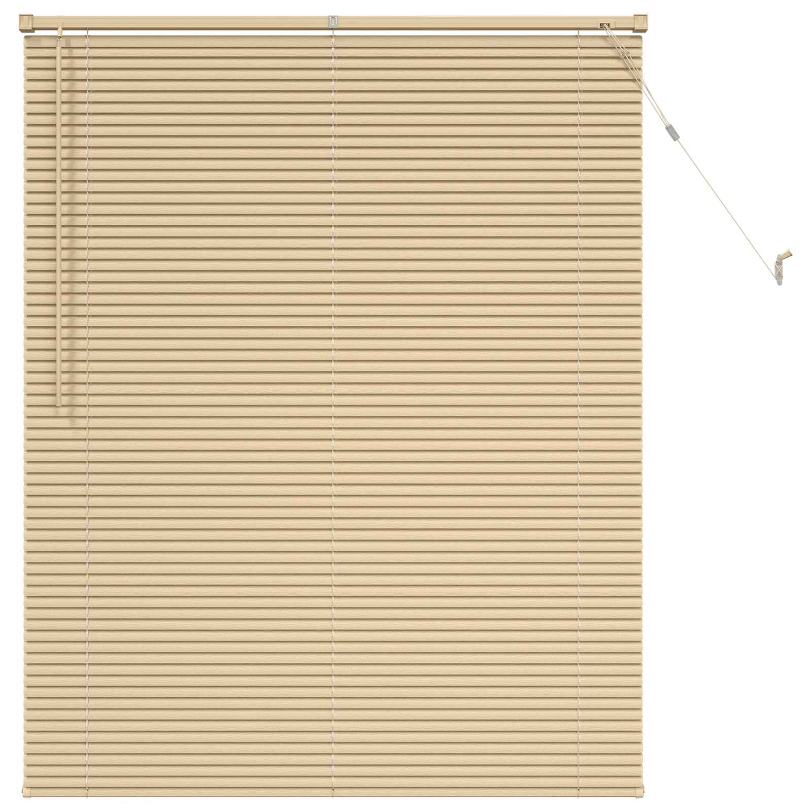 Venetian blinds Light brown with pattern 150 x 120 cm PVC
