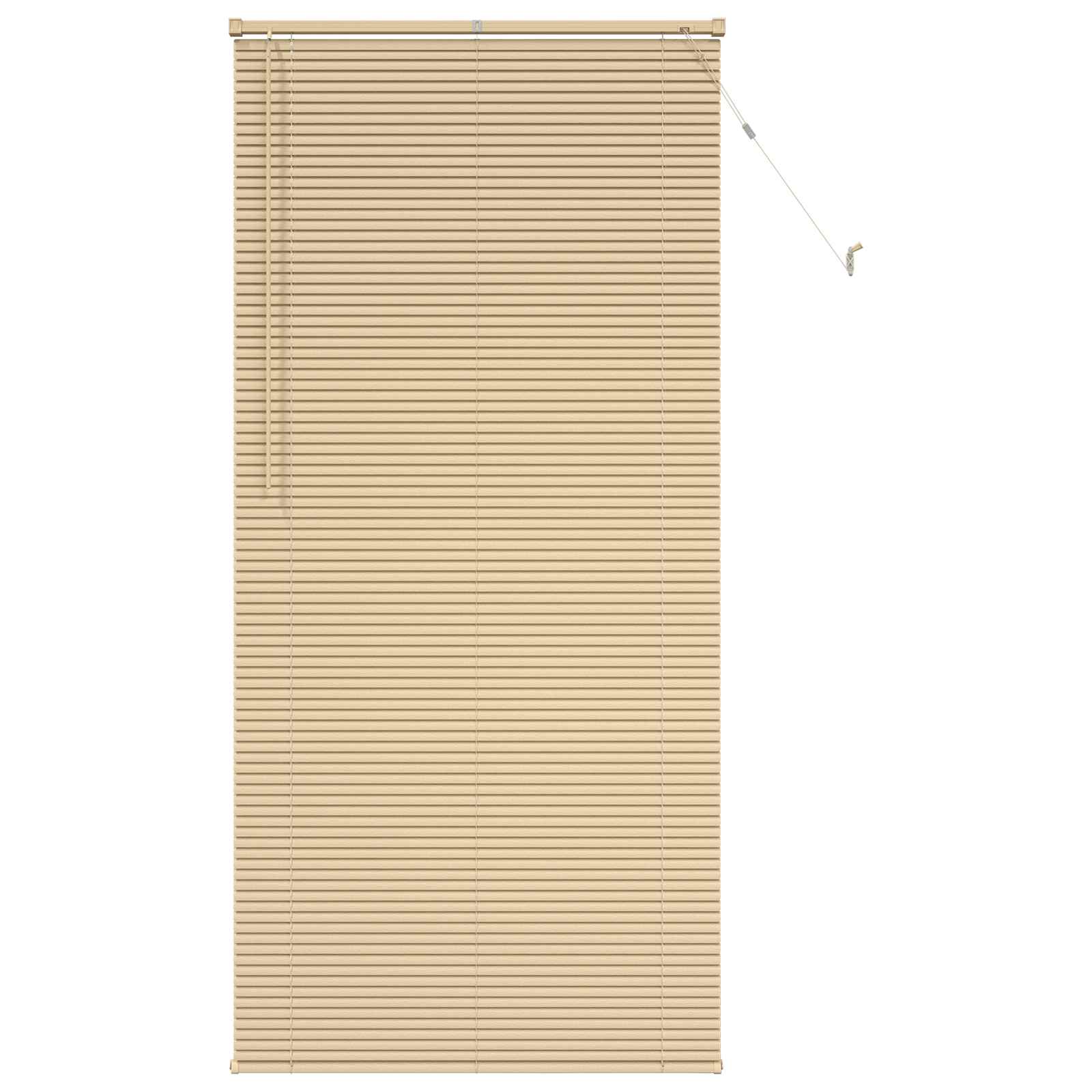 Venēcijas žalūzijas Gaiši brūnas ar rakstu 213 x 80 cm PVC