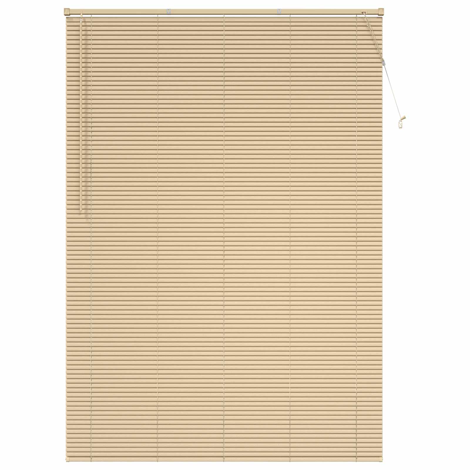 Venēcijas žalūzijas Gaiši brūnas ar rakstu 213 x 140 cm PVC