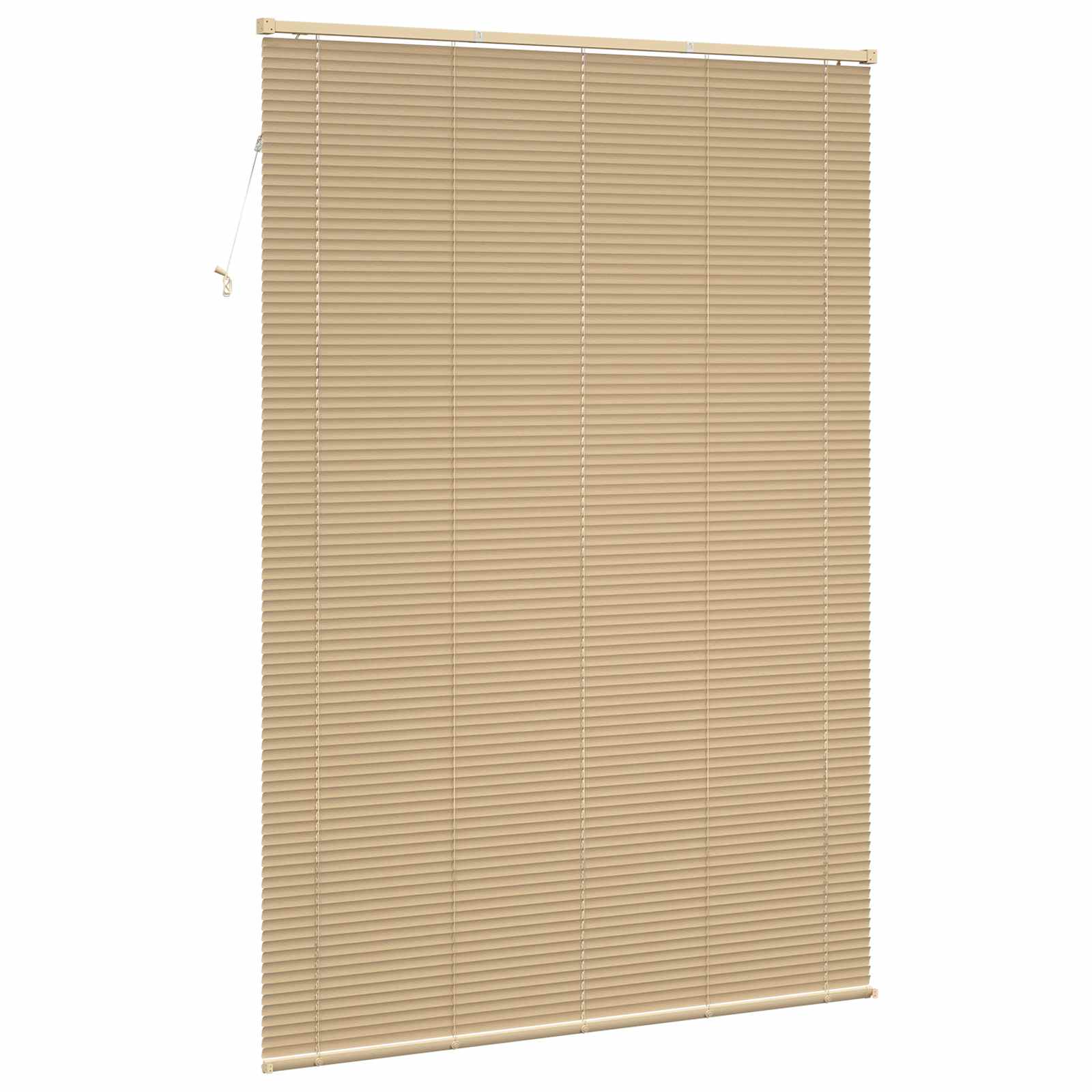Venetian blinds Light brown with pattern 213 x 160 cm PVC