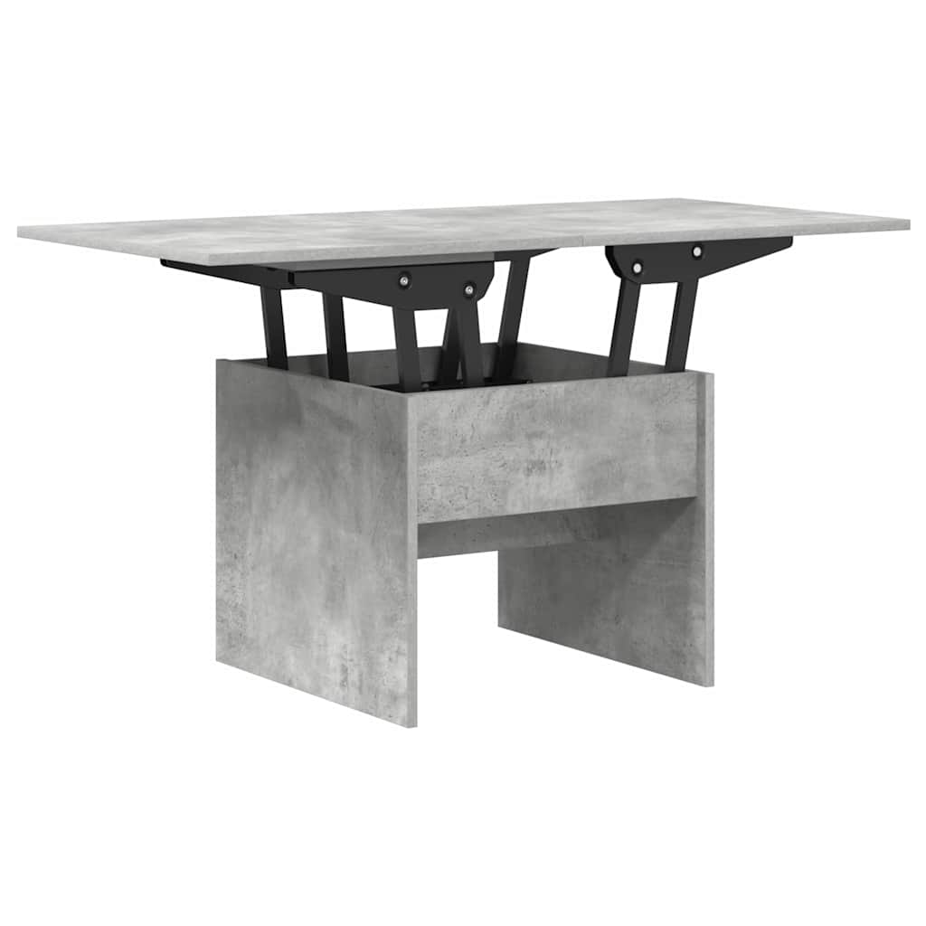 Kavos staliukas Betono pilka 55 x 54,5 x 45 cm Apdirbta mediena