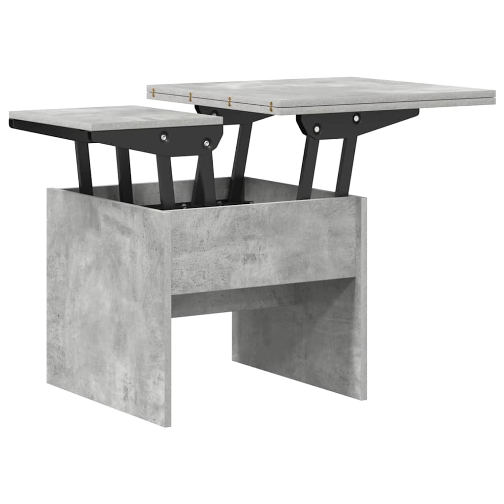 Kavos staliukas Betono pilka 55 x 54,5 x 45 cm Apdirbta mediena