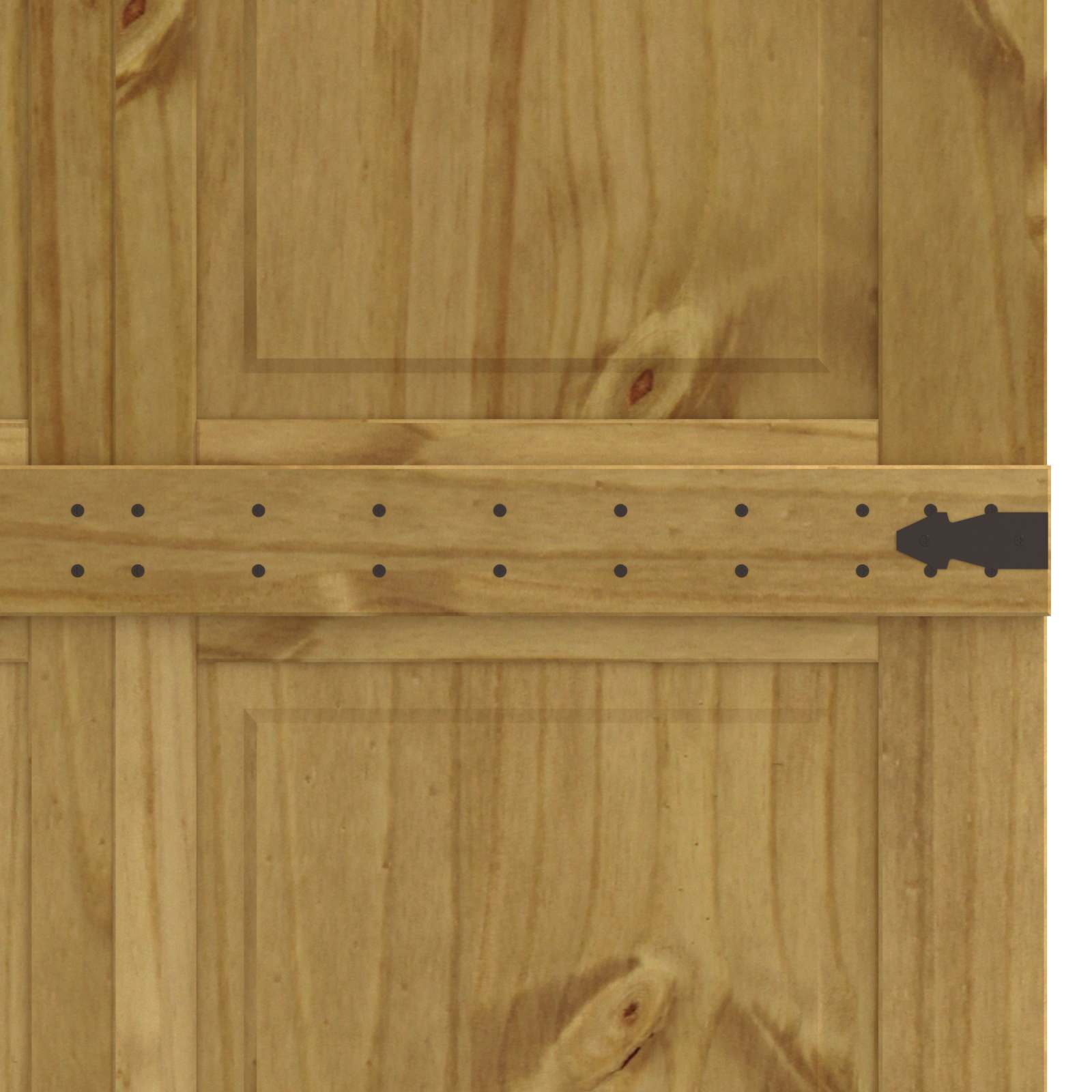 Tvarto durys Corona Medaus Ruda 100 x 210 cm