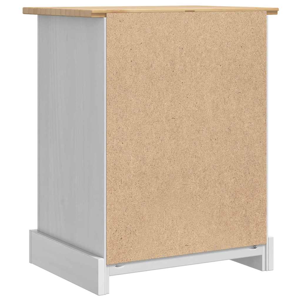 Naktinis staliukas Balta 53 x 39 x 66 cm Kietos pušies mediena