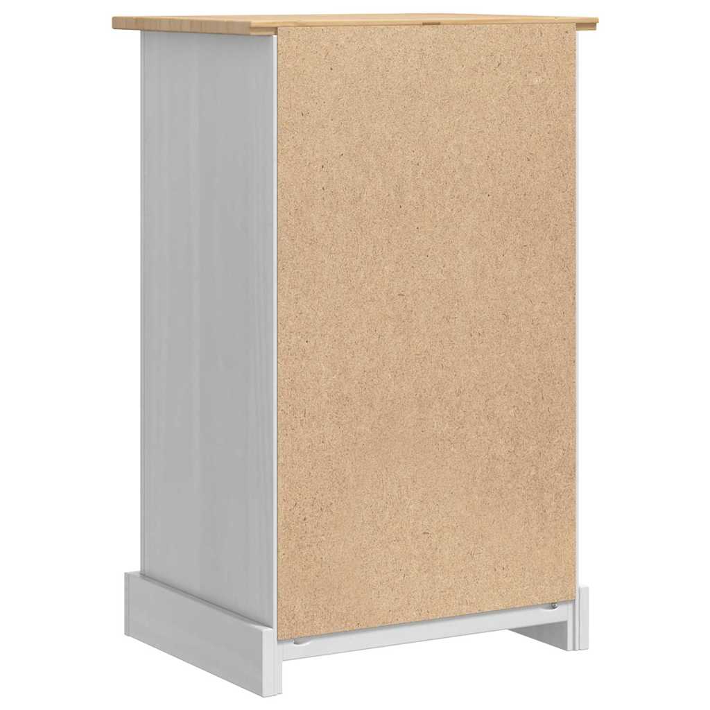 Naktinis staliukas Balta 53 x 39 x 84 cm Kietos pušies mediena