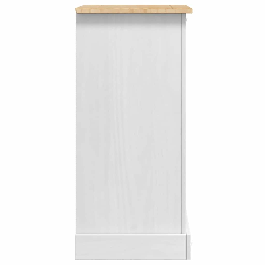 Naktinis staliukas Balta 53 x 39 x 84 cm Kietos pušies mediena