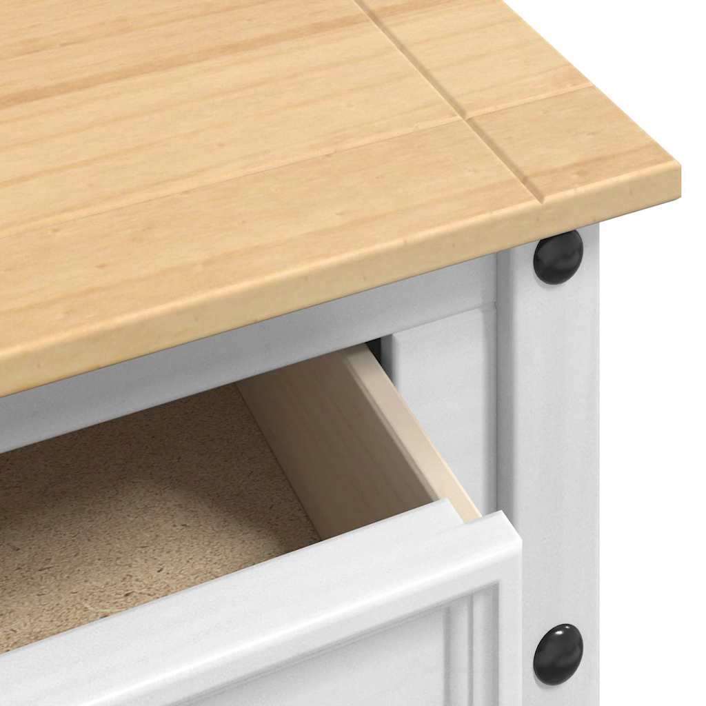 Desk with Drawer White 115 x 46 x 73 cm