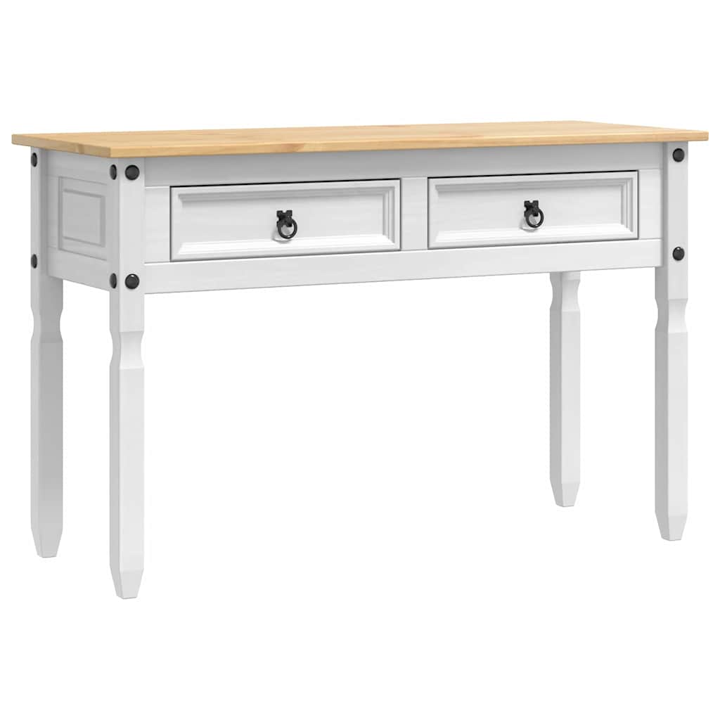 Desk with Drawer White 115 x 46 x 73 cm