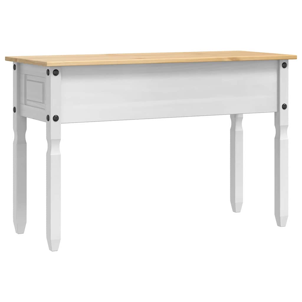 Desk with Drawer White 115 x 46 x 73 cm