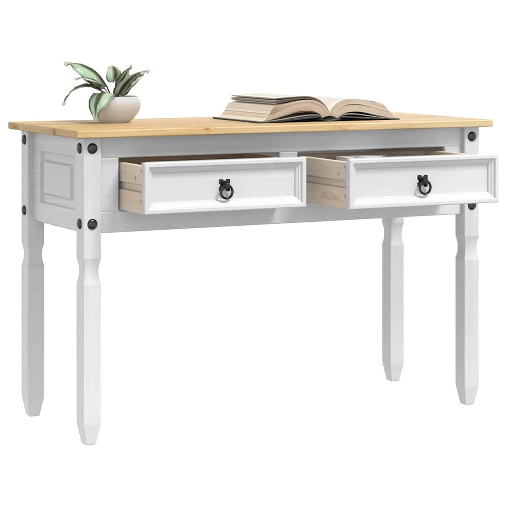 Desk with Drawer White 115 x 46 x 73 cm
