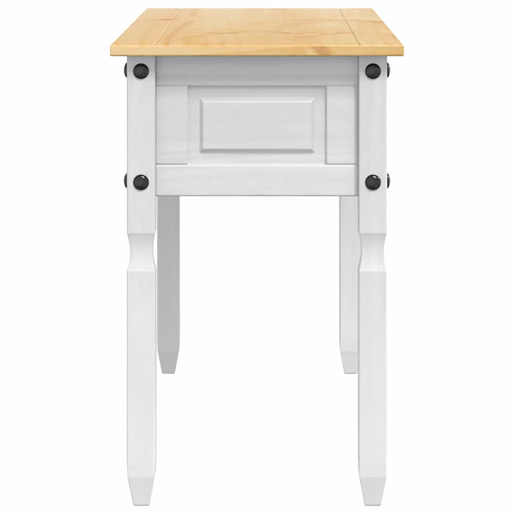 Desk with Drawer White 115 x 46 x 73 cm