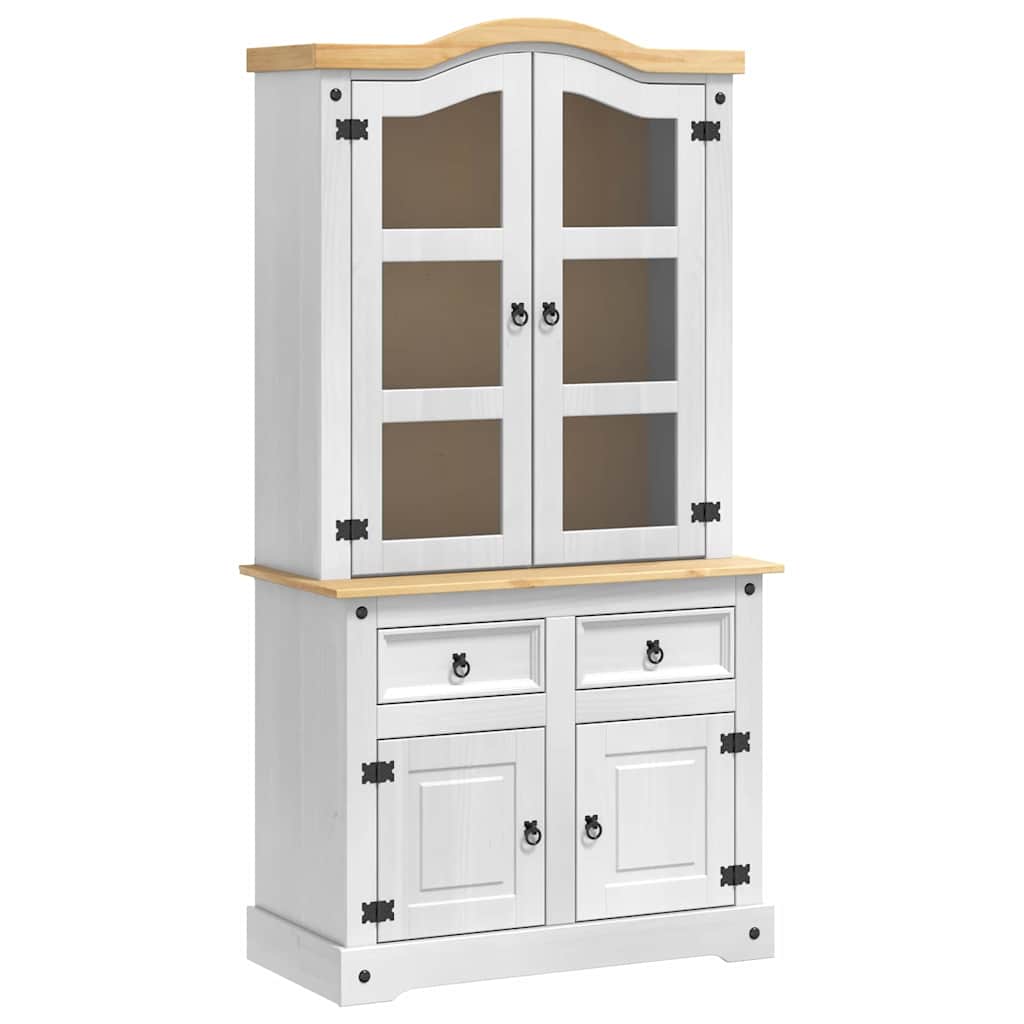 Kabbalas White 100 x 48.5 x 179 cm Solid pine wood