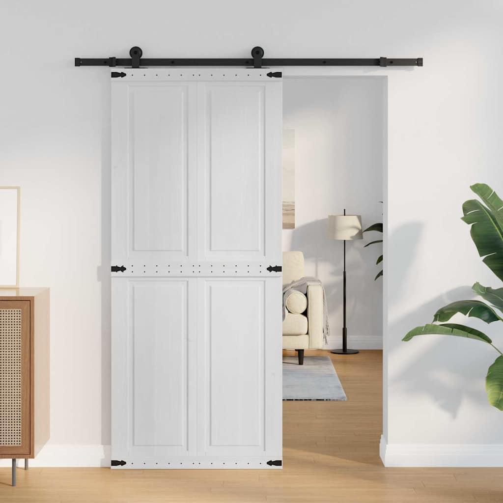 Tvarto durys Corona 90 x 210 cm Pušies medienos masyvas