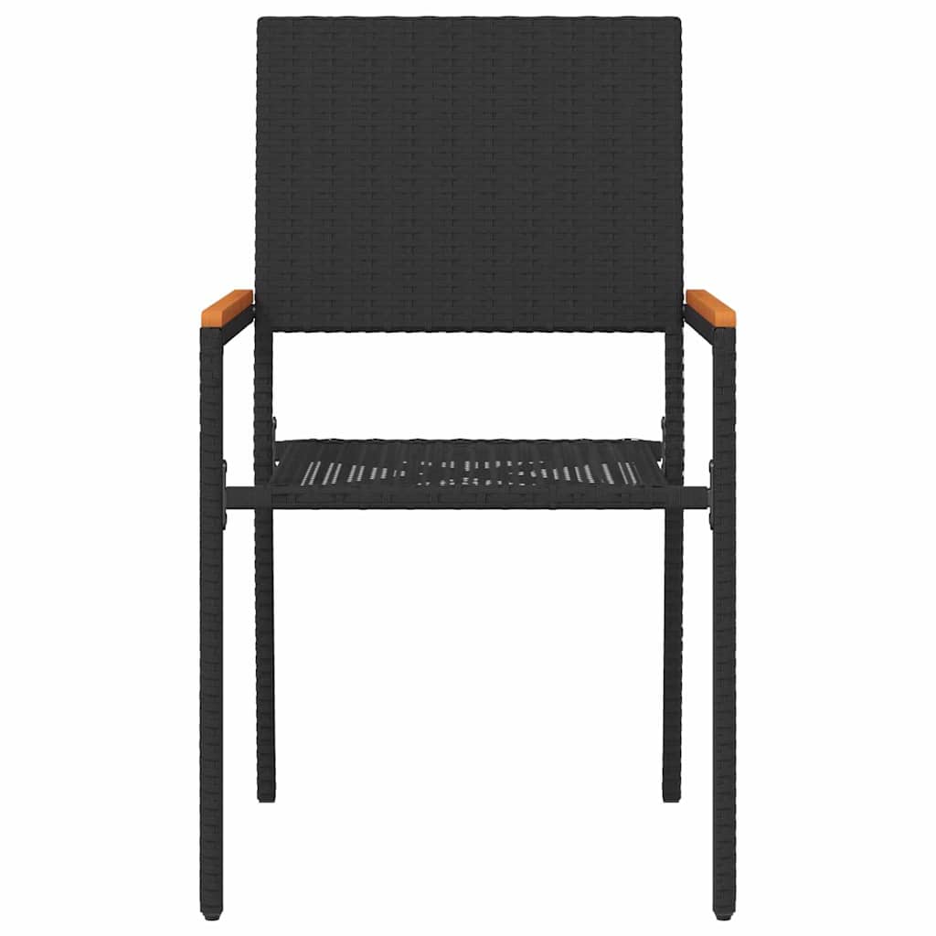 Lauko krėslai 4 pcs Kremas, Ruda