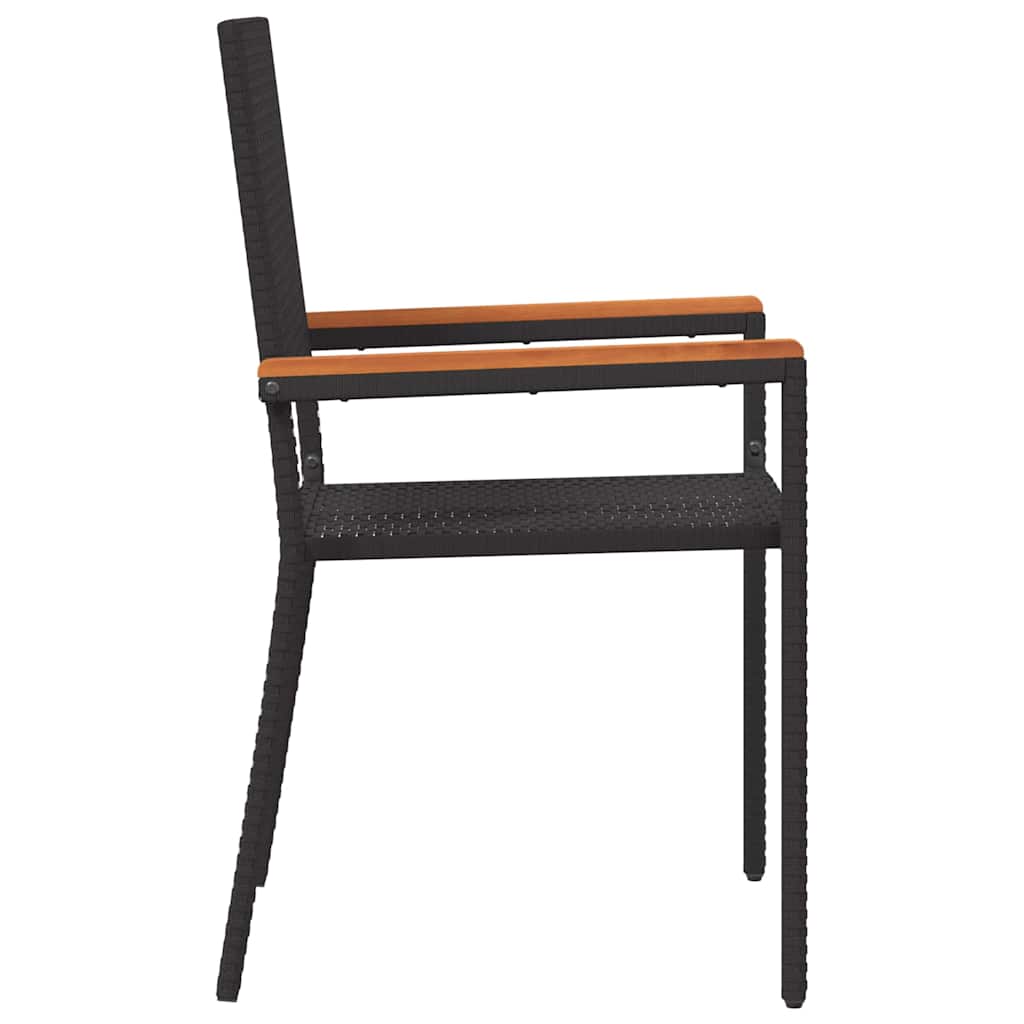 Lauko krėslai 4 pcs Kremas, Ruda