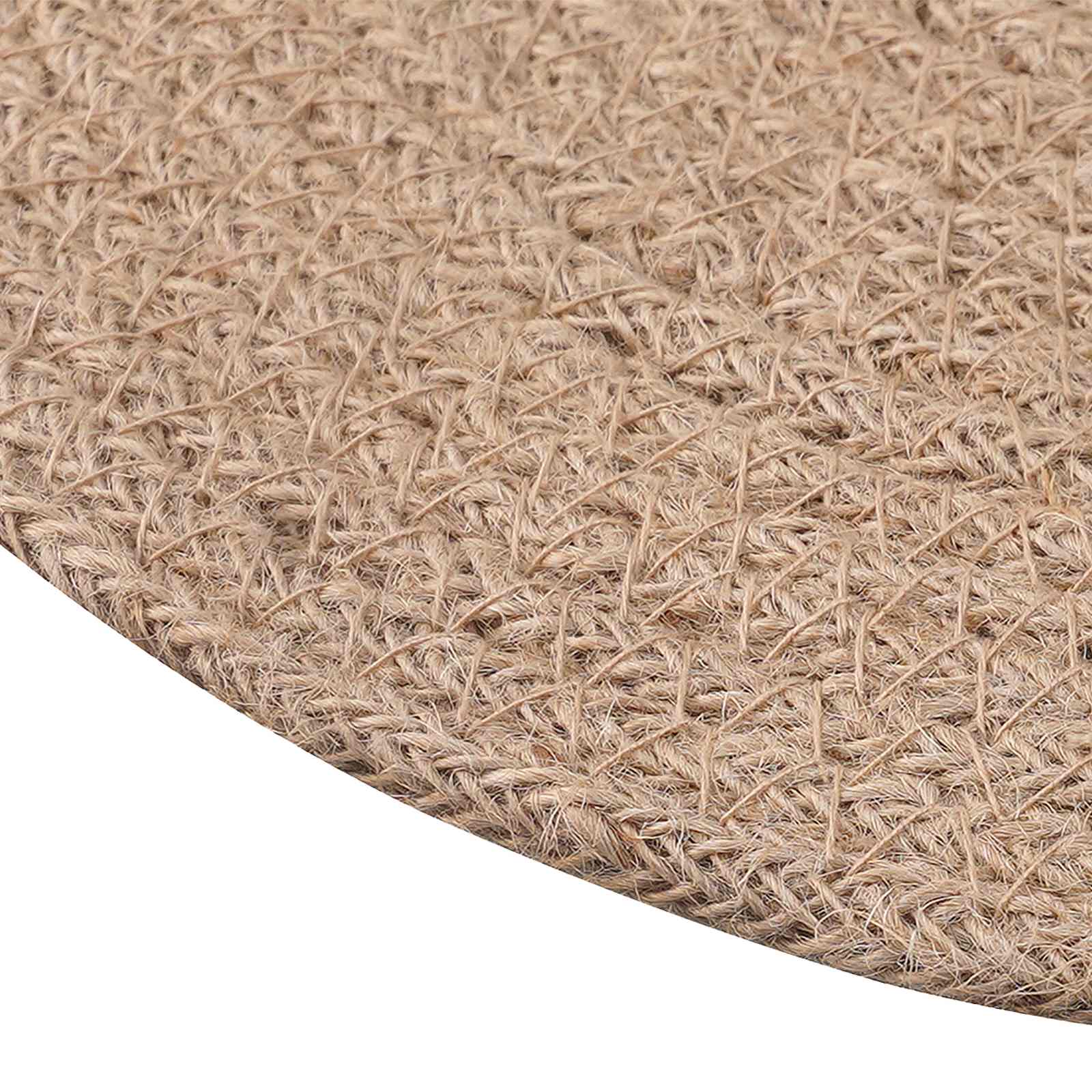 Džiuto paveikslai 4 pcs Natūrali Ø 30 cm 100% Tossa Džiutas