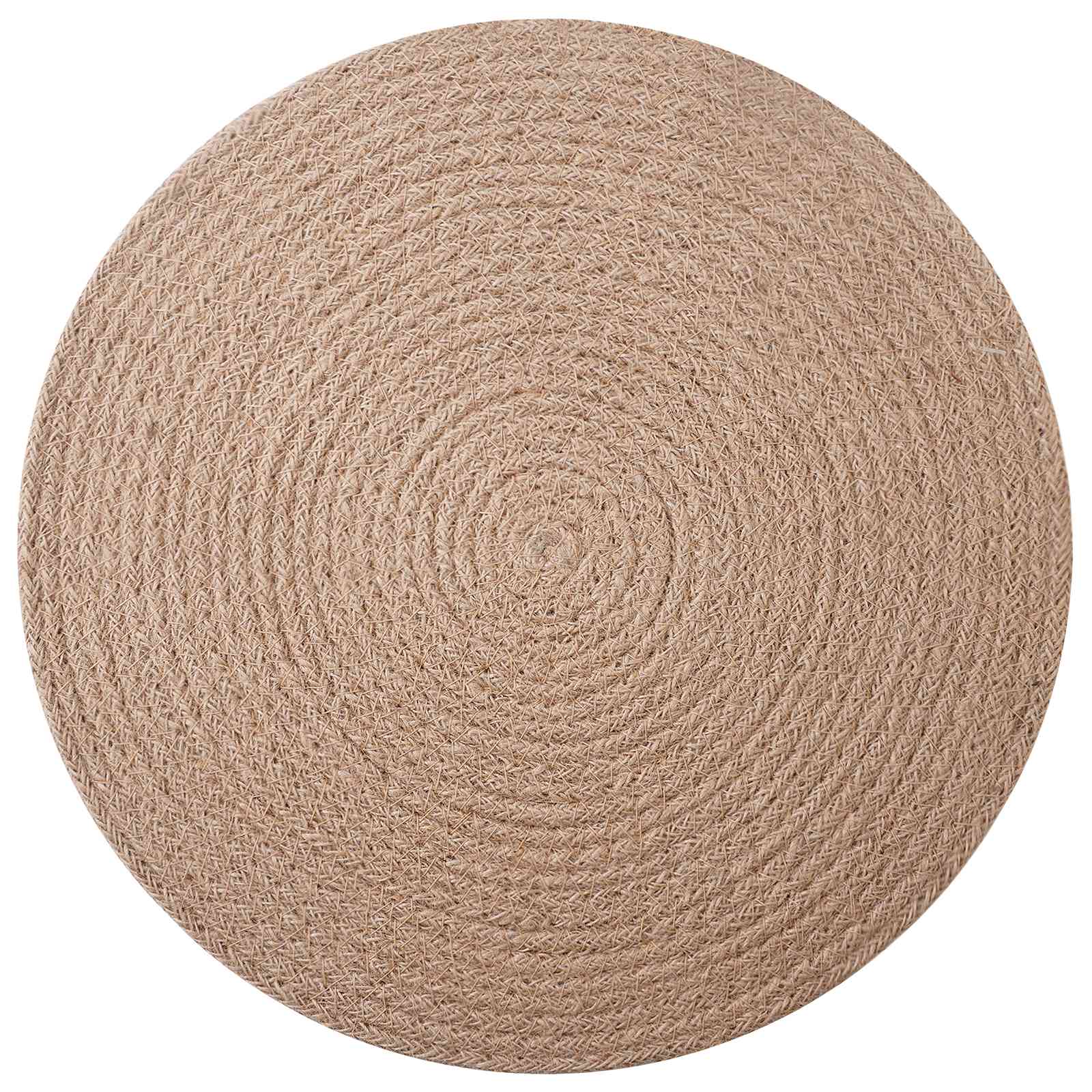 Džiuto paveikslai 12 pcs Natūrali Ø 30 cm 100% Tossa Džiutas
