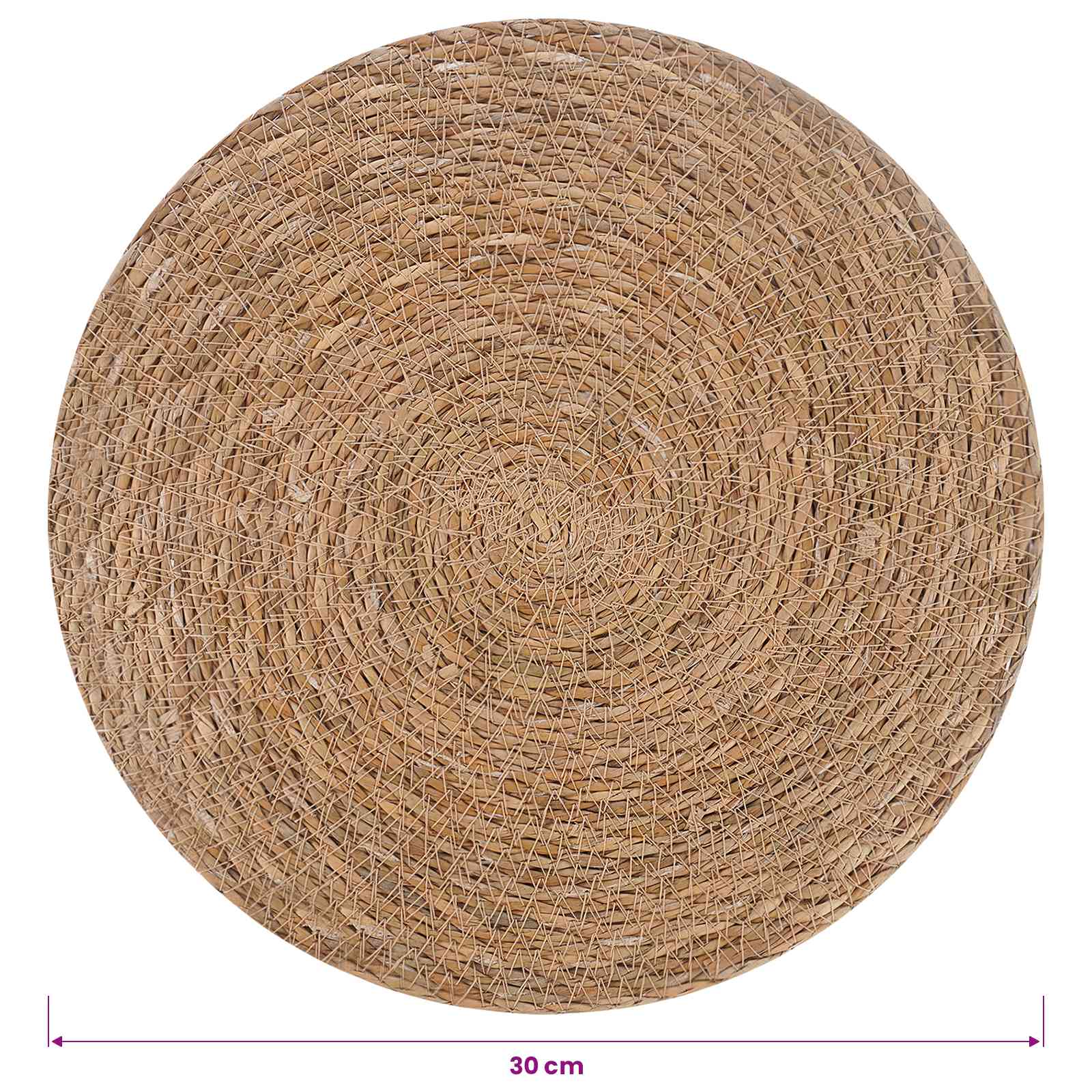 Jūros žolės padėkliukai 12 vnt. Natūrali 100% Jūros žolė