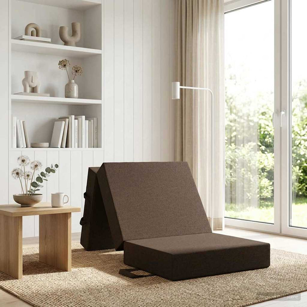 Sulankstomas Sofos Lova 90 x 63 x 45 cm Taupe