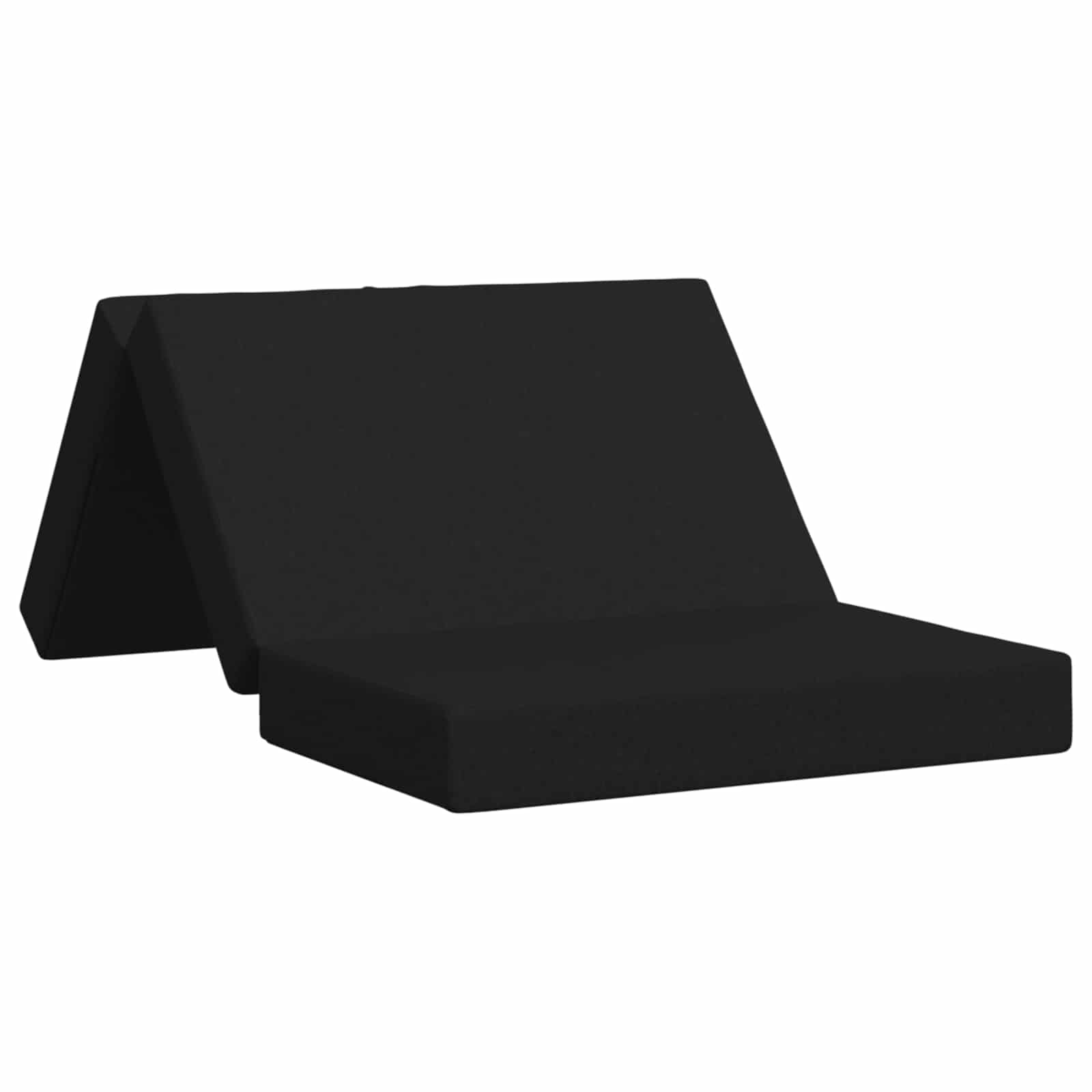 Sulankstomas Sofos Lova 80 x 67 x 45 cm Juoda